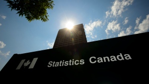 Statistics Canada building and signs are pictured in Ottawa on Wednesday, July 3, 2019. (THE CANADIAN PRESS/Sean Kilpatrick)