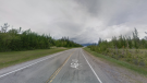 Highway 40, just north of Hinton, Alta., is shown in this undated Google Street View image.