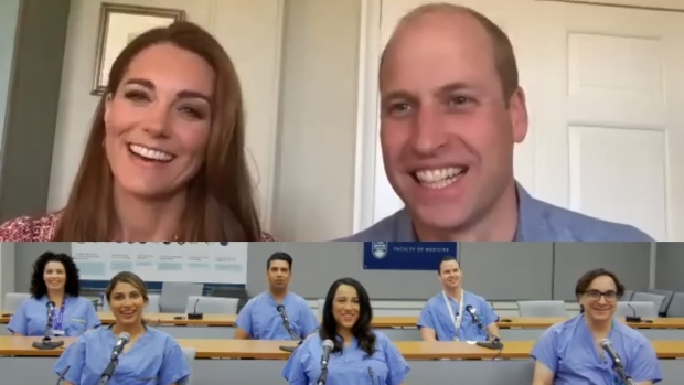 Duke and Duchess of Cambridge thank front-line workers at B.C. hospital ...