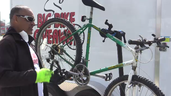 Shane Hodgson of the Big Bike Giveaway in London, Ont.