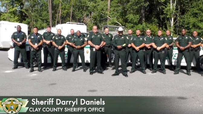 Clay County Sheriff Darryl Daniels