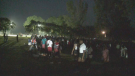 Ottawa Police closed Mooney's Bay on Canada Day after thousands of people gathered at the popular beach. 