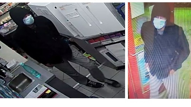 Windsor police released photos of a suspect after an armed robbery at a business on Tecumseh Road in Windsor, Ont. (Courtesy Windsor police)
