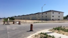 The 96 units are being built along County Road 33 in Leamington, Ont., on Thursday, July 2, 2020. (Chris Campbell / CTV Windsor)
