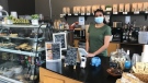 Kingston Coffee House barista Gunjan Arora says she was the victim of racist abuse after asking a customer to put on a mask, as mandated by Kingston's health unit. (Kimberley Johnson / CTV News Ottawa)