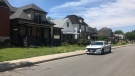Windsor police investigate a weapons related call in the area of Assumption Street and Pierre Avenue in Windsor, Ont. on Saturday, July 4 2020. (Alana Haddadean/CTV Windsor)