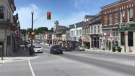 Queen Street in St. Marys, Ont. on July 4, 2020. (Brent Lale/CTV London)