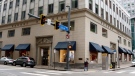 This May 6, 2020, file photo shows a Brooks Brothers store in Pittsburgh. (AP Photo/Gene J. Puskar, File)
