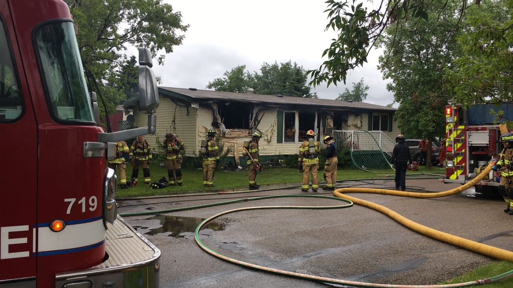 Oak Ridge mobile home fire