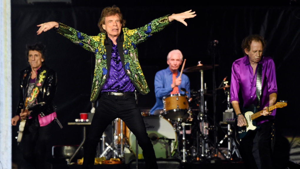 The Rolling Stones perform