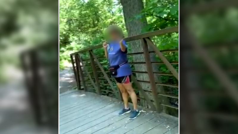 Ottawa police have apologized for how they handled an incident where a white woman called 911 on a Black man in a park, leading the operator to tell the man he's intimidating the woman. (Twitter/@IceFresh2)