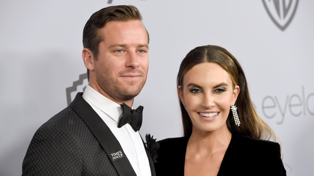 Armie Hammer and Elizabeth Chambers 