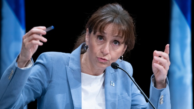 Quebec Culture Minister Nathalie Roy