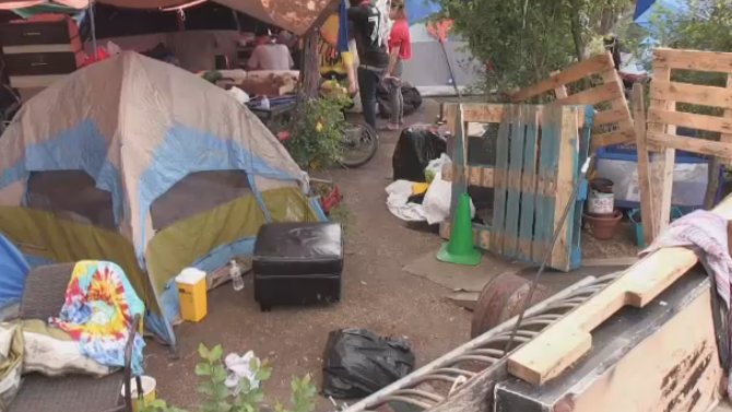 homeless camp 