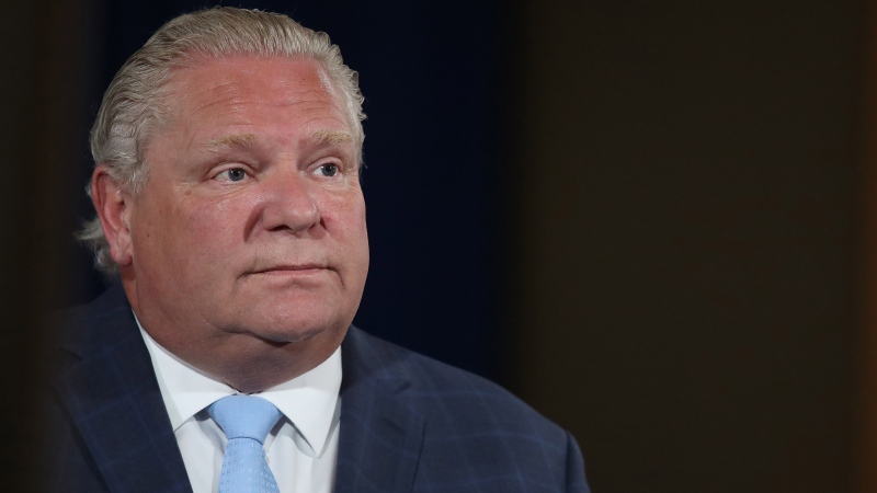 Ontario Premier Doug Ford is seen in this photograph. (The Canadian Press)