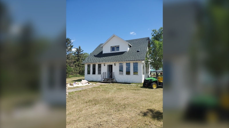 Kory Teneycke, of Young, Sask., is rebuilding a family homestead to reconnect with where he grew up.