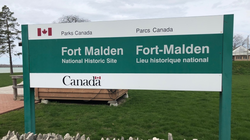 Fort Malden in Amherstburg, Ont., on Sunday, April 26, 2020. (Melanie Borrelli / CTV Windsor)