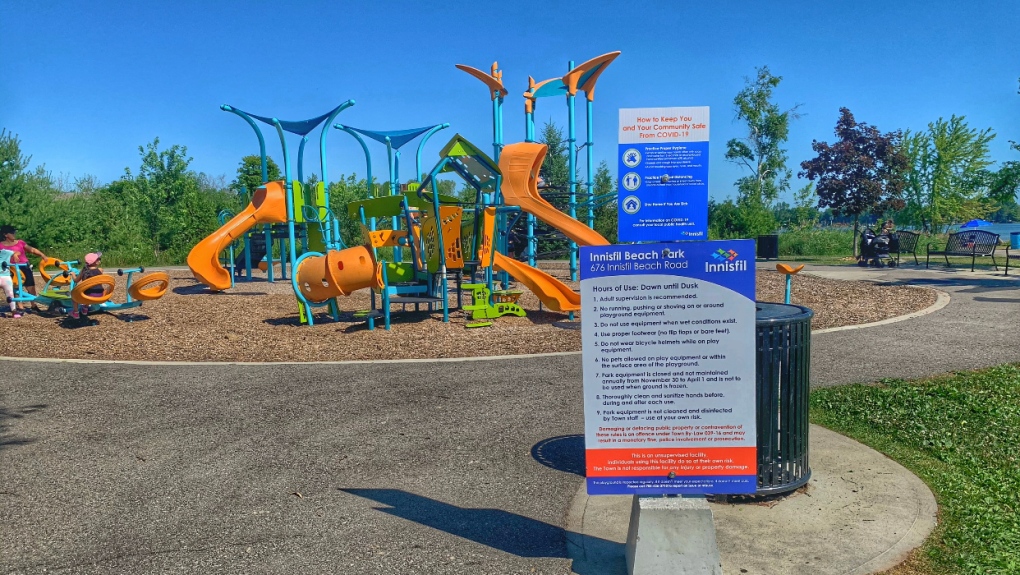 Innisfil Beach Park playground