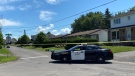 Ontario Provincial Police investigate a homicide at a home on Lemay Circle in Rockland, Ont. July 24, 2020. (Jeremie Charron / CTV News Ottawa)