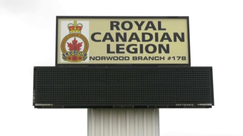 Royal Canadian Legion Norwood Branch.