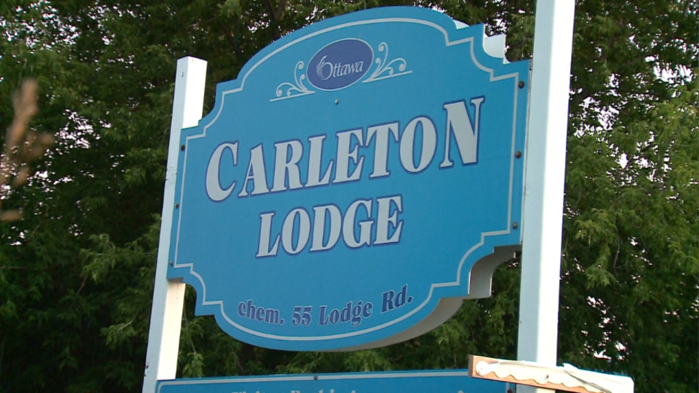 Carleton Lodge sign