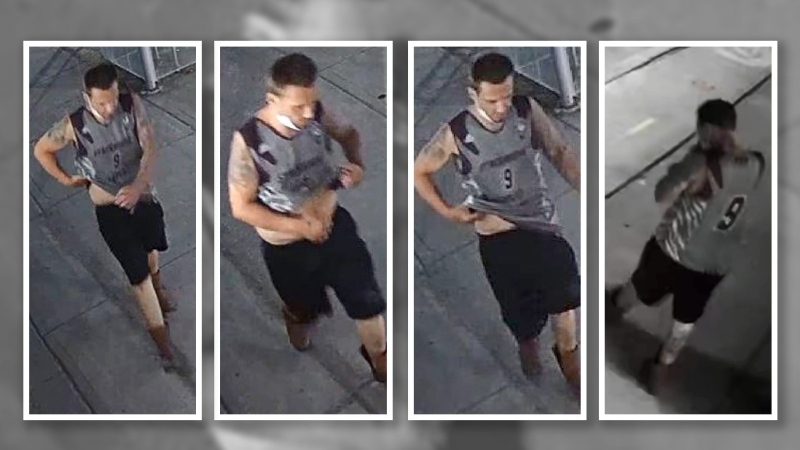 Hamilton police are asking for the public’s help in identifying a suspect involved in a break and enter at an Upper James Pharmacy on July 8, 2020.