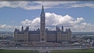 Construction continues on Centre Block on Parliament Hill. (Photo courtesy: Government of Canada)