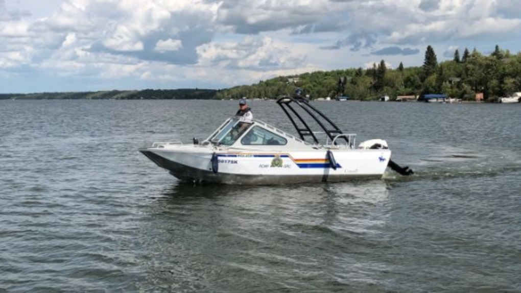 Saskatchewan RCMP Boat