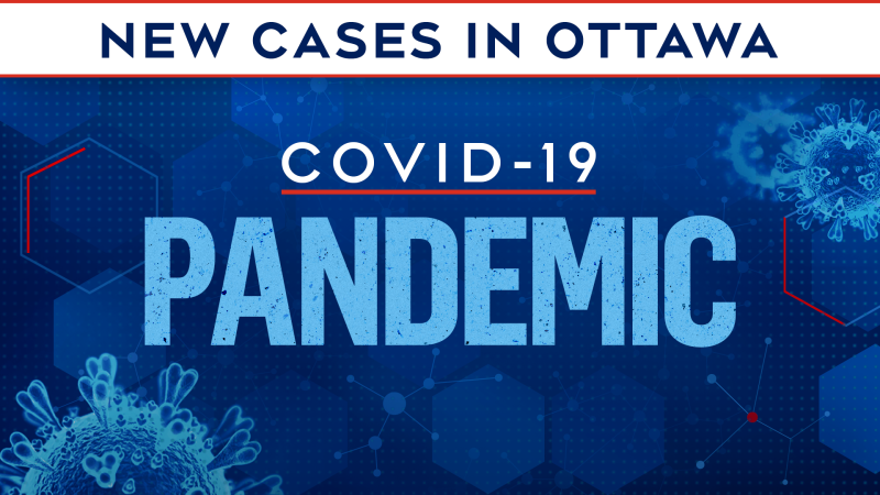 New cases of COVID-19 in Ottawa