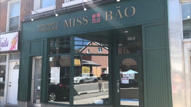 Miss Bāo Restaurant and Cocktail Bar in Kingston, Ont. (Kimberley Johnson / CTV News Ottawa)
