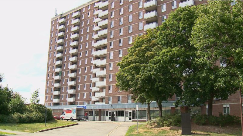 A City of Ottawa employee working with a summer camp at the Foster Farm Community Centre on Ramsey Cres. has tested positive for COVID-19. (Aaron Reid / CTV News Ottawa)