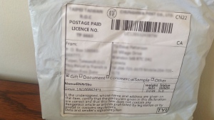 Jolene Patterson received a package with suspicious seeds in it. (Supplied)