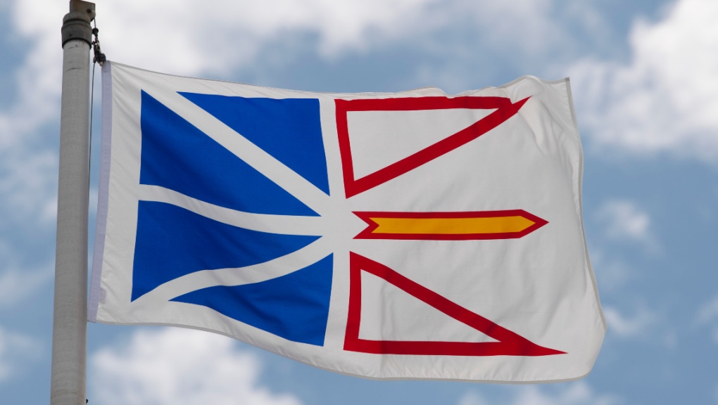 Newfoundland and Labrador's provincial flag