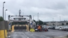 OPP are looking for a man who went overboard from the Wolfe Island Ferry Monday, Aug. 3, 2020. (Kimberley Johnson / CTV News Ottawa)