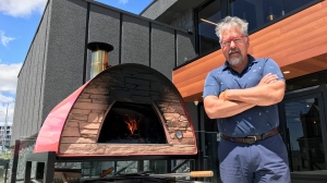 Chef D takes us through how to make wood fired pizza (Dan Lauckner / CTV News Kitchener)