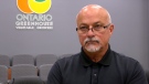 Joe Sbrocchi, the general manager of the Ontario Greenhouse Vegetable Growers association is interviewed at its headquarters in Leamington, Ont., August 5, 2020. (Rich Garton/CTV Windsor)