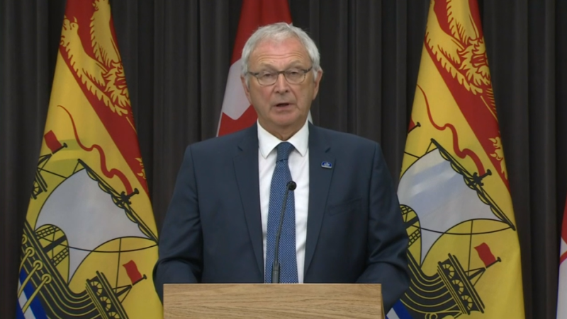 "By working together, we can take on challenges that could come up if New Brunswick has to face a second phase of this virus, and ensure the continued economic and social well-being of our province," said New Brunswick premier Blaine Higgs during a news update on August 11, 2020.