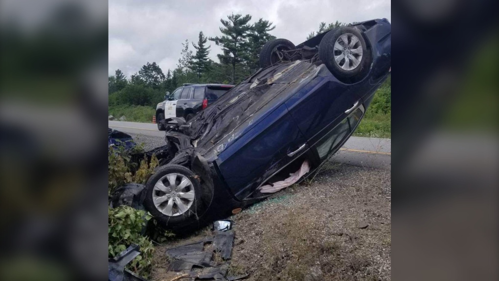 Hwy 400 crash 