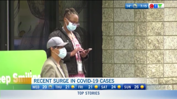 COVID cases rise in BC