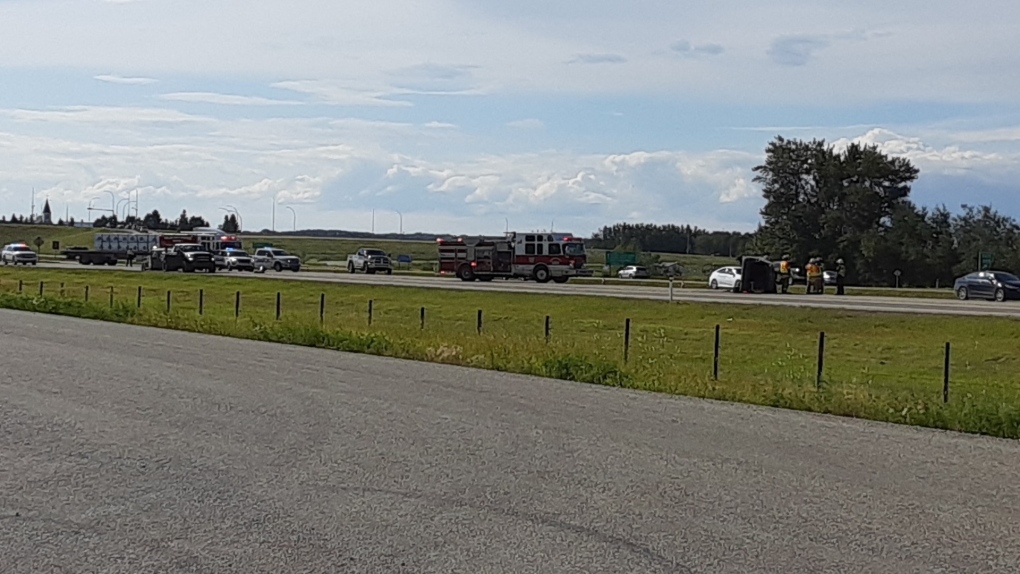 Yellowhead Highway collision, Aug. 12