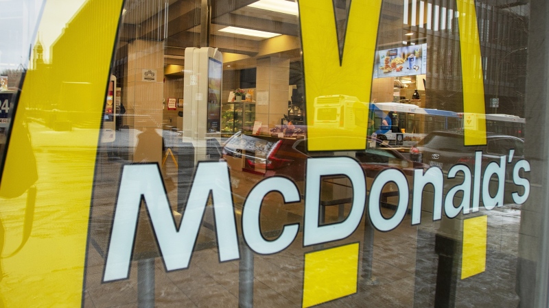 A McDonald's location is seen in this undated photo. (The Canadian Press)