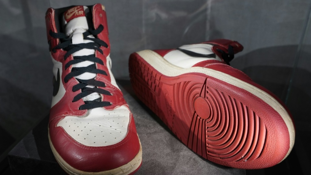 michael jordan game worn shoes for sale
