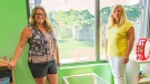 Robin Jones (left) and Lisa Walker (right) are setting up toys in what they call the green room in preparation for more children to attend Kids Connection Daycare in September.
(Source: Kids Connection Daycare) 