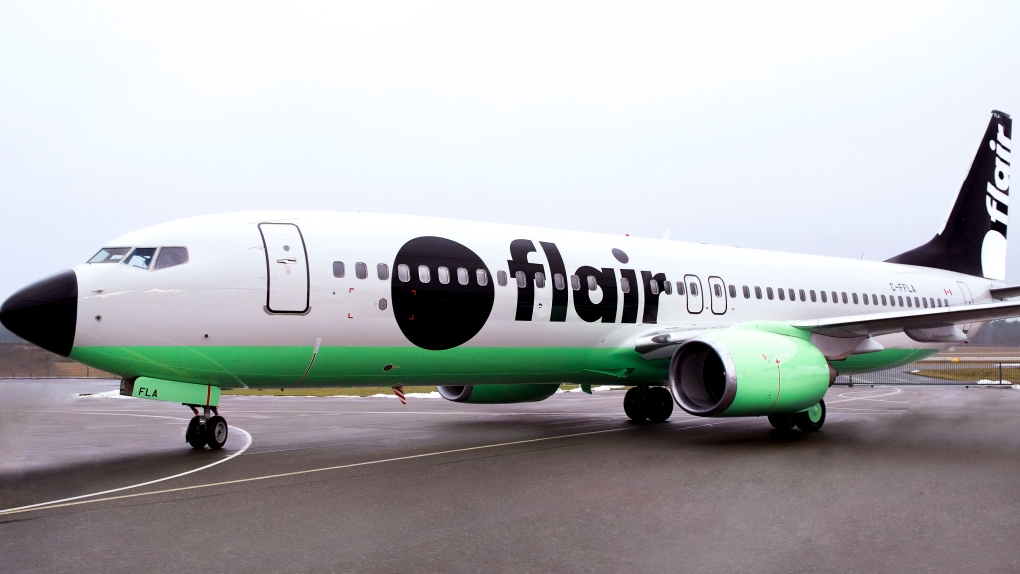 Flair Airlines New Plane Pic