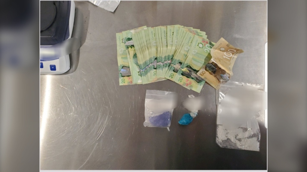 Items seized from drug bust in Sturgeon Falls