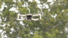 Drone in mid-flight. Aug. 23/20 (Eric Taschner/CTV Northern Ontario)