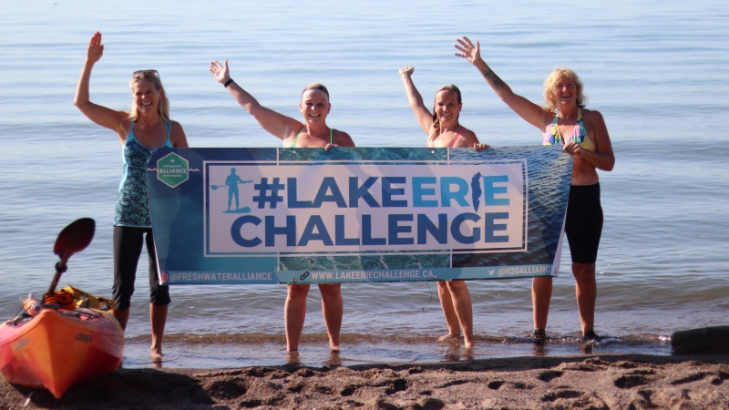 Lake Erie Challenge on Saturday, Aug. 22, 2020. (Courtesy Raj Gill)