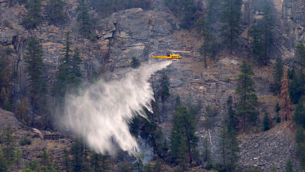 Christie Mountain fire