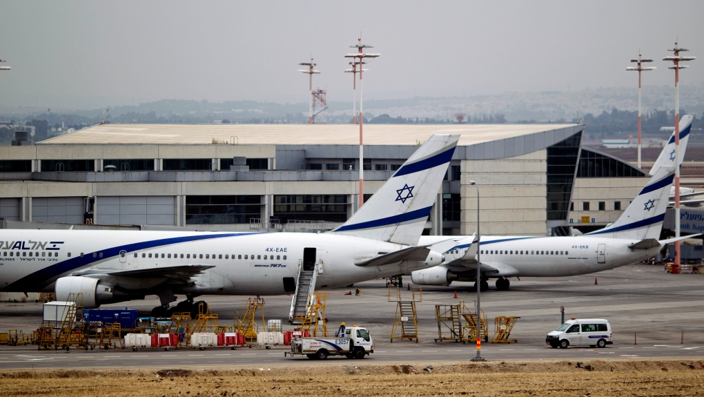 Israeli El Al planes in 2013