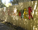 Vandals targeted four locations in west Ottawa over the weekend, tagging gang territory. Viewer photo submitted by: Daniel and Colleen Eames